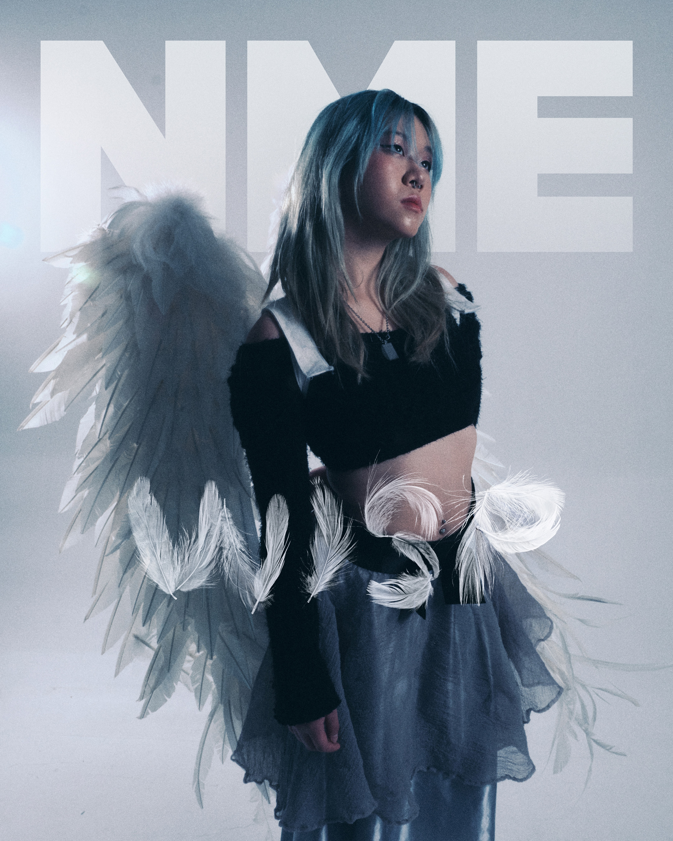 Wisp on The Cover of NME (2024), photo by Kristen Jan Wong